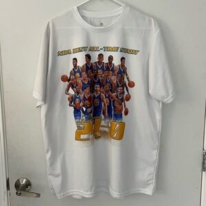 NBA Golden State Warriors Best All Time Start 2015-16 Levelwear T-shirt Size XL